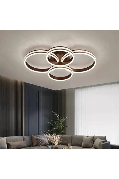 LED CONCEPT Lustra LED smart cu telecomanda si trei tipuri de lumina, rotunda...