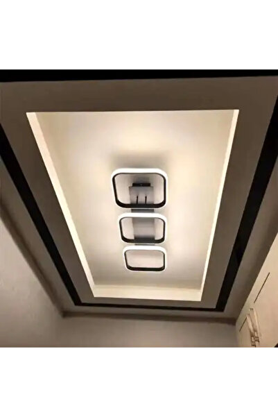 LED CONCEPT Lustra LED cu trei tipuri de lumina, telecomanda, intensitate reg...