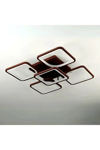 LED CONCEPT Lustra LED smart cu telecomanda si trei tipuri de lumina, patrata...