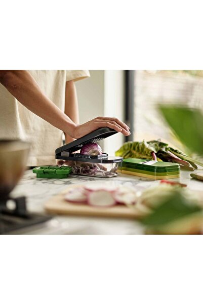 Joseph Joseph Multicolor Vegetable Cutter Set – 4 Interchangeable Blades - Joseph