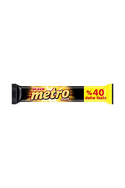 Ülker METRO KLASİK KARAMEL NUGALI BAR 50,4G