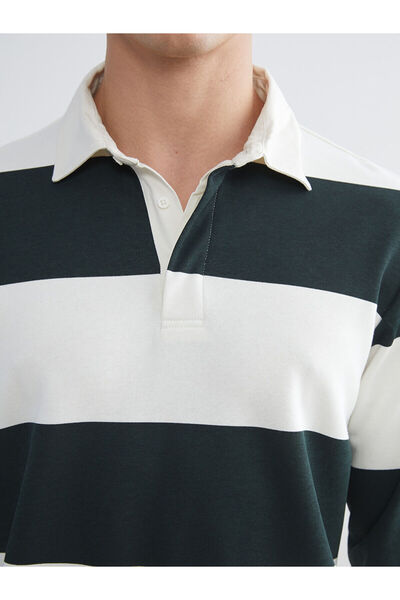 LC Waikiki Özmarka Yeni Sezon Polo Yaka Erkek Sweatshirt