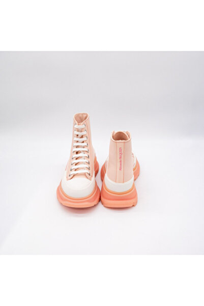 ALEXANDER MCQUEEN Light Pink Women's Ankle Boot