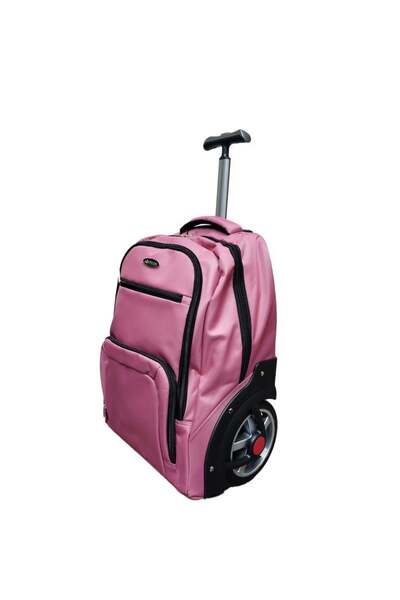nuzki School Trolley Backpack with Big Wheels – Stylish & Durable Rolling Bag for Kids & Teenagers