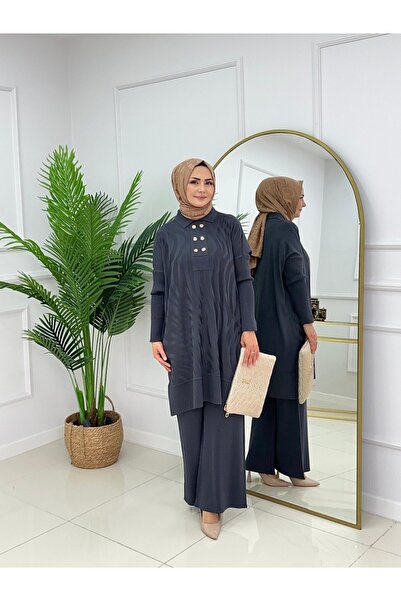 Enans Design Set de îmbrăcăminte islamică din două piese Miray Mercerized, cu...
