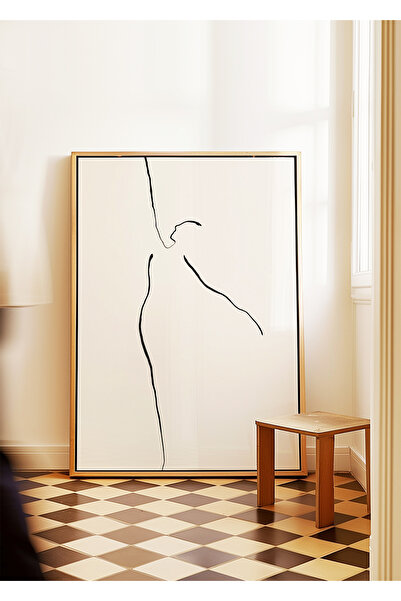 ARTHOUSECOLLECTIVE The Line of Grace – Poster cu ilustrații în linie - Colecț...