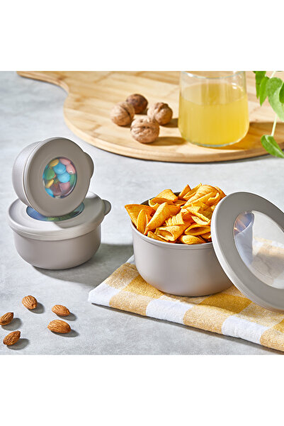 Mons 3 Sizes Leakproof Food Snack Storage Container Qlux Bpa Free School Camping Picnic Storage L-00957