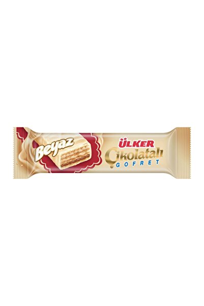 Ülker ÇİKOLATALI GOFRET BEYAZ 35G