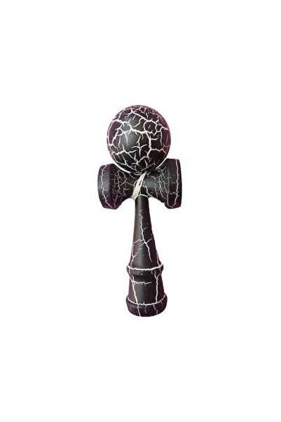 Kendama Profesionala-Mare Crackle Black and White Ball