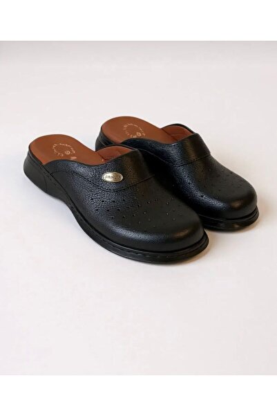 Hipokrat Medikal Sabo 100% Genuine Leather Orthopedic Slippers – Comfortable and Comfortable, First-Class Quality