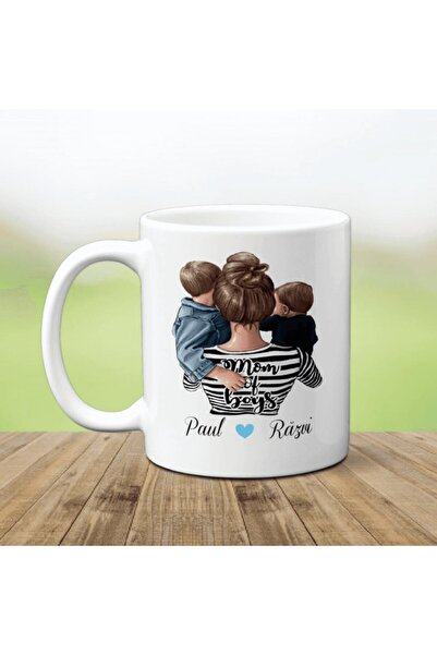 CrisPrint Cană personalizată pentru mamă + copil