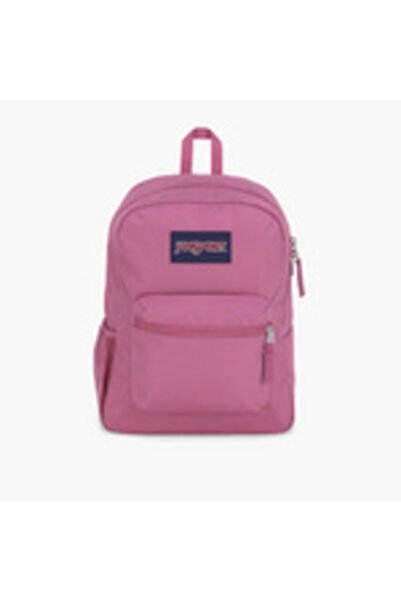 Jansport Plain Backpack with Zipper Closure and Adjustable Straps by - 60.02 x 39.7 x 45.72 cms