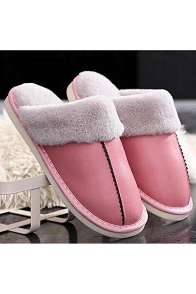 1way حذاء منزلي مبطن بالفرو