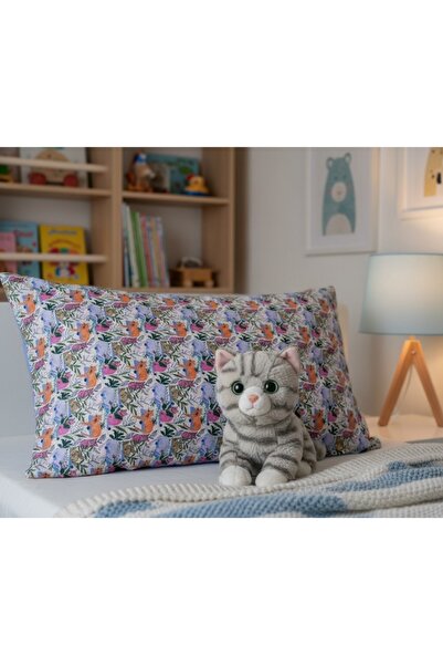 Taç Ranforce Cute Cats Pillowcase – 1 Piece – 50X70 cm Cotton