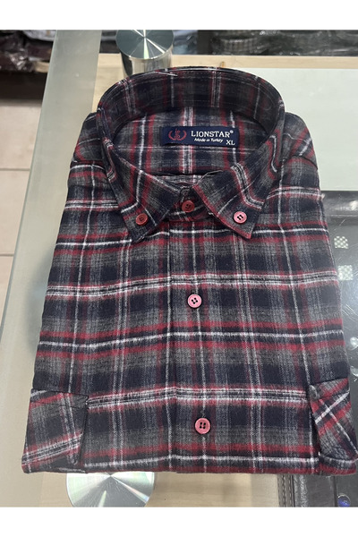 MASSARO KIŞLIK ODUNCU CİFT CEPLİ YÜN GÖMLEK