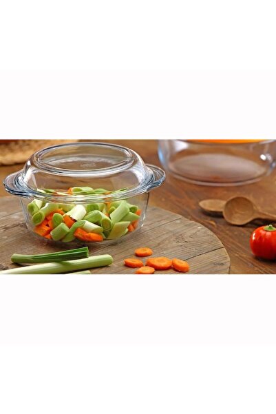 Borcam Round Heat-Resistant Dish 1450 ml