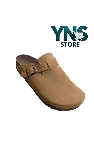 YNS STORE New Season New Model Boston Slippers Unisex Tan Color
