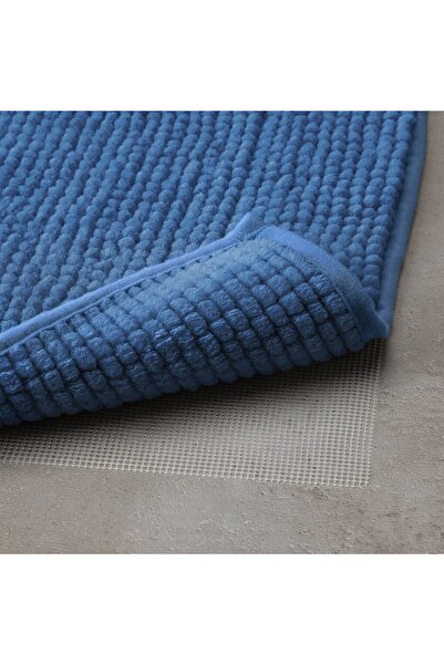 IKEA TOFTBO Bath mat, bright blue, 50 x 80 cm