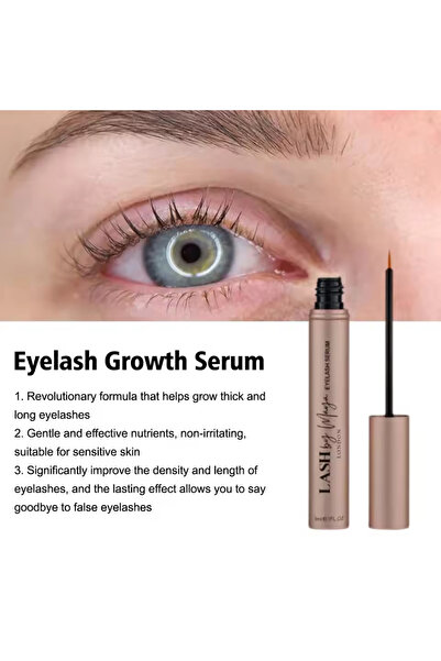 Maya Maya Eyelash Lengthening and Thickening Serum - Original 3ml, Nourishing and Growth Stimulating