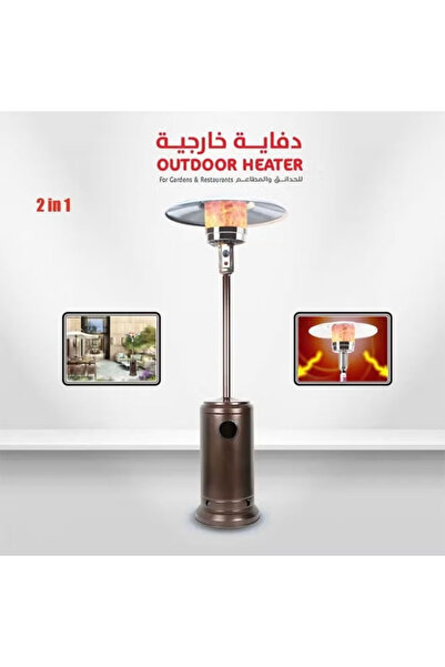 TOSCANA U Gas fireplace and heater with wheels for outdoor patios, gardens and restaurants