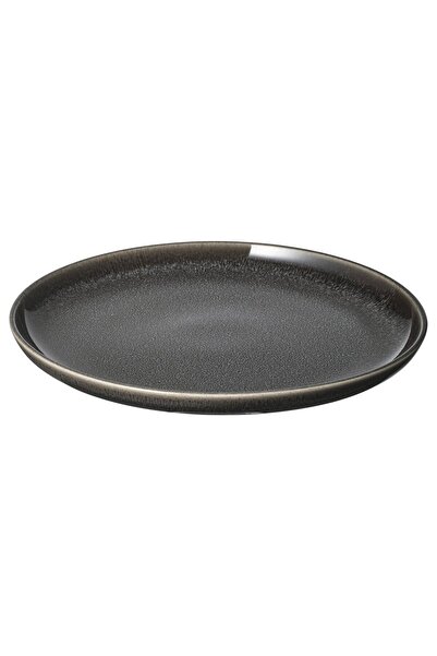 IKEA GLADELIG صحن جانبي، رمادي غامق، 20 سم