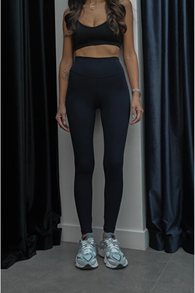 Havoş Colanți cu talie înaltă Comfortlux bleumarin