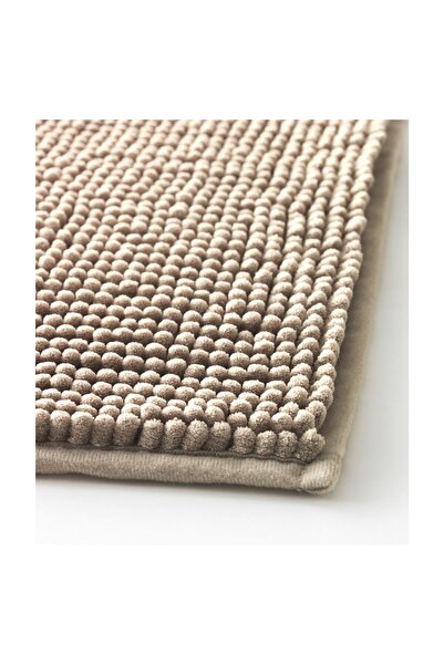 IKEA TOFTBO Bath mat, beige, 50 x 80 cm