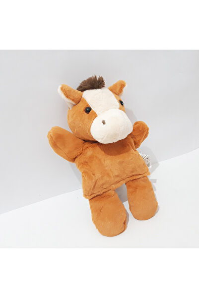 renkli çiçekler 30cm Plush Toy Horse Cute Rag Puppet Gift for Kids