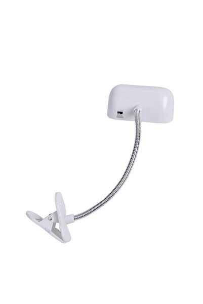 Lawazim Clip LED Light - 3 Piece Flexible Neck Reading Study Desk Lamp with Strong Clamp