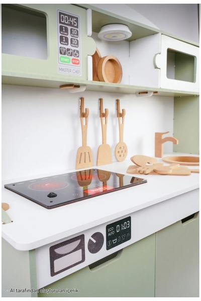 Eymen Hobi Montessori Mutfak Master Şef Mutfak Tezgahı Eğitici Mutfak Aktivit...