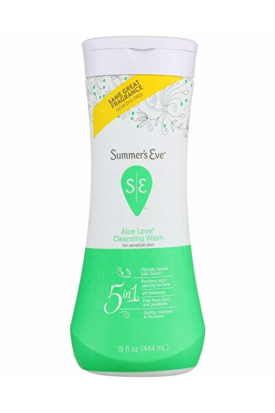 Summer's Eve منظف سمرز إيف للبشرة الحساسة، خلاصة الصبار