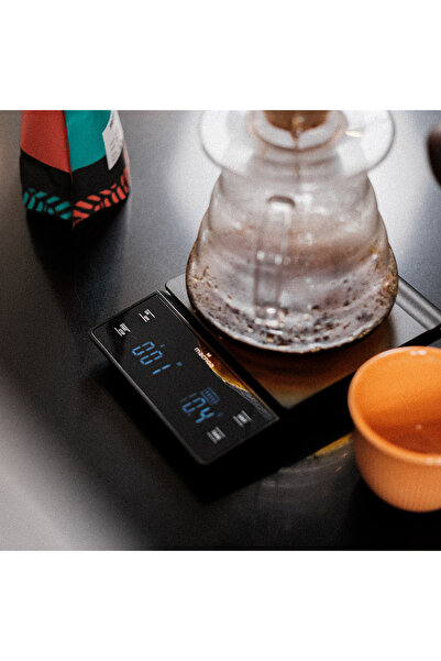 MACNOA ميزان قهوة مع مؤقت وشاشة LED