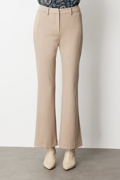 Ekol Glitter Fabric Wide Leg Pants