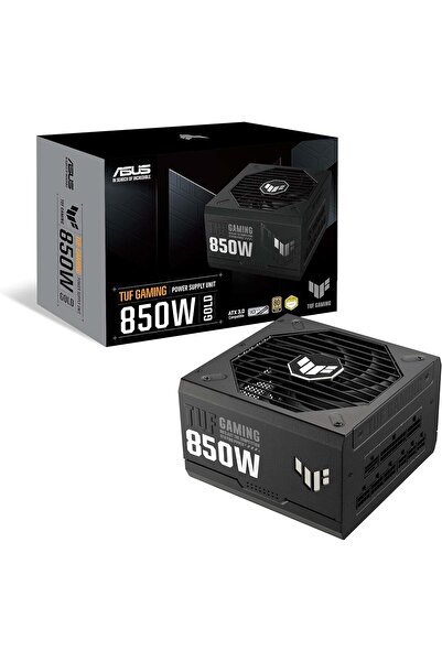 ASUS مزود الطاقة TUF Gaming 850W Gold - متوافق مع ATX 3.0، معياري بالكامل، معتمد من 80+ Gold، Mi