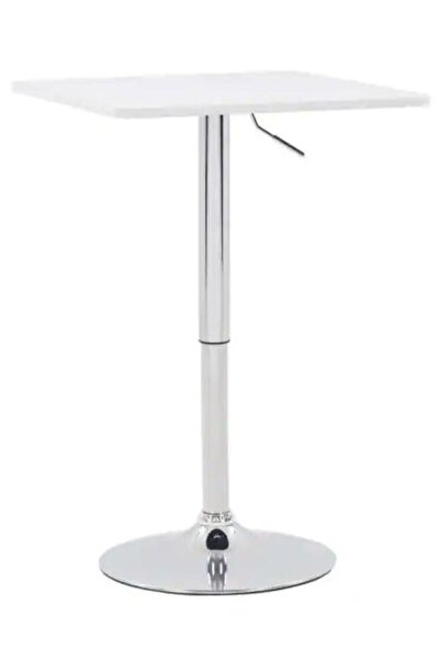 AWF AL WADI FURNITURE طاولة بار مربعة دوارة من تيدي مودرن، قابلة لتعديل الارت...