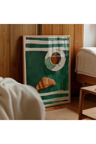 Tuba Decor Tablo dintr-o singură bucată cu rame din lemn pentru sufragerie, s...