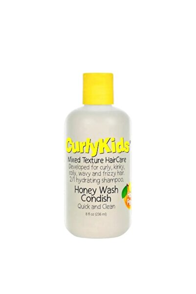 CurlyKids Shampoo-Conditioner for Kids with Honey for Curly Hair – Curly Kids, 236 ml