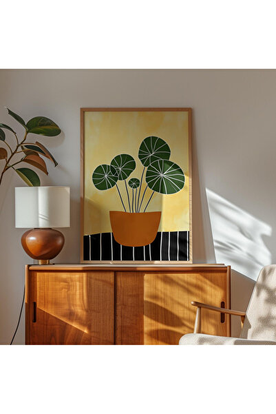 Tuba Decor Tablo dintr-o singură bucată cu rame din lemn pentru sufragerie, sufragerie, bucătărie