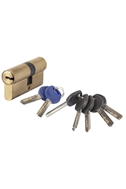 Evotools Cilindru de alamă decalat, 5 chei tăiate + 2 chei de montare, 90 mm ...