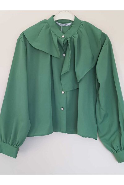 Zübeyde Sayın Γυναικείο πουκάμισο με λεπτομέρεια στο γιακά