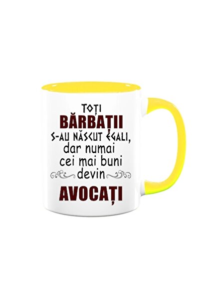 OEM Cană personalizată cu mesajul: „Toți oamenii se nasc egali, dar doar cei ...