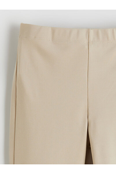 LC Waikiki Beli Lastikli İspanyol Paça Kız Çocuk Tayt