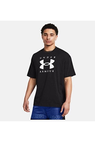 Under Armour Herren UA Heavyweight Oversized Kurzarm-T-Shirt - 1389146-001