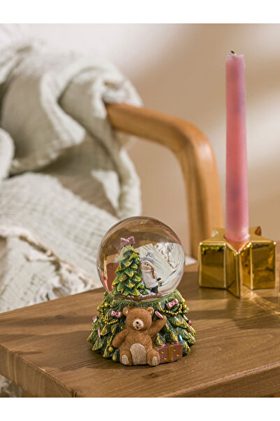 LC Waikiki LCW HOME Karışık Yılbaşı Temalı Işıklı Kar Küresi 13 Cm