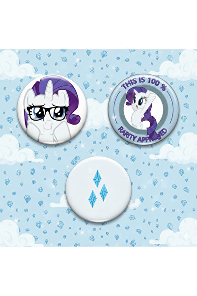 Fivy My Little Pony Rarity Rozet Seti 3 Adet