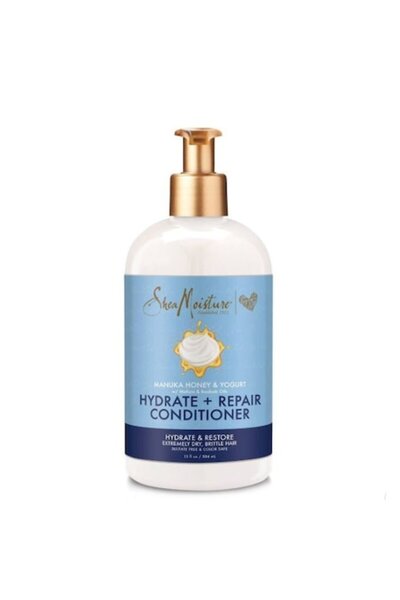 Shea Moisture Balsam hidratant reparator cu miere de Manuka și iaurt, extract de shea, 384 ml
