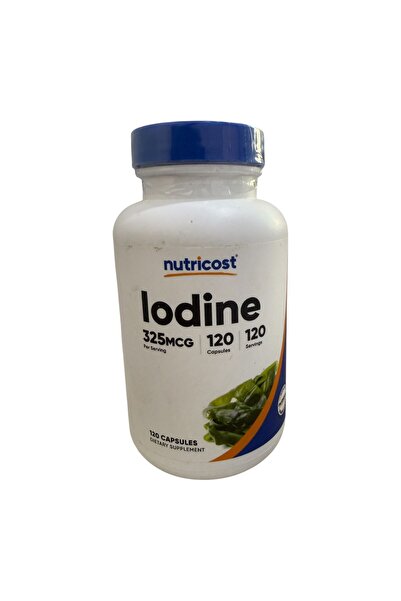 Now Nutricost, Iodine, 325 mcg, 120 Capsules