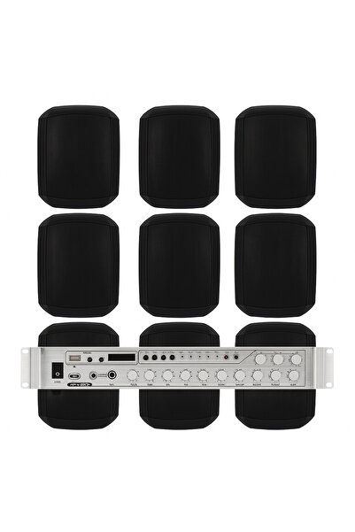 Gold Audio Luxury, Üst Segment 6 hoparlör 1 Anfi Mağaza Ses Sistemi, Kafe Ses Sistemi, Cami Ses Sistemi, Restor