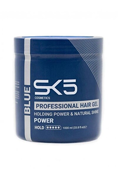 SK5 جل الشعر الازرق لثبات قوي ولمعان 1000مل