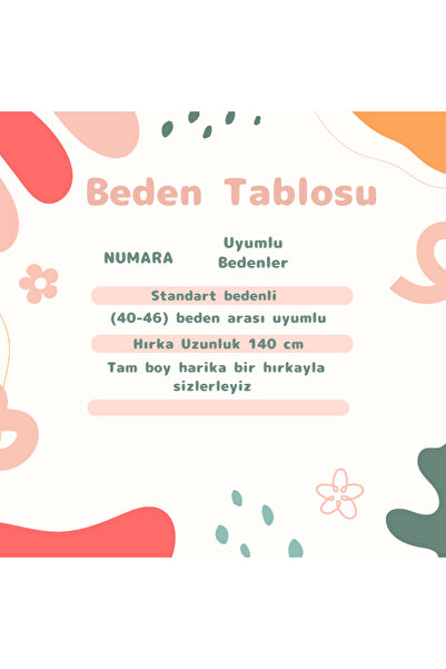 Enans Design Ζακέτα Hijab με λουλουδάτο σχέδιο Sümeyye